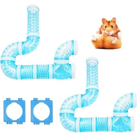 Kit de tubes pour hamster et rat, tunnel, piste de connexion transparente (1/5)