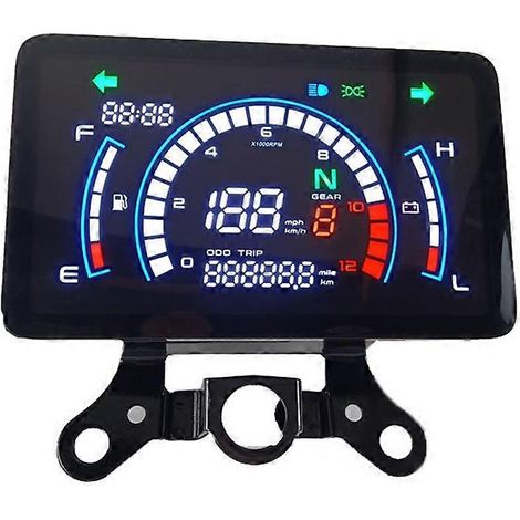 Compte-tours de vitesse pour moto ITALIKA EX125 FORZA125, TMX ALPHA125, Rusi Tc125, Tc150 Skygo125, CG125, CG150 (1/5)