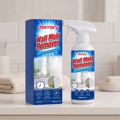 Schimmelentferner für Wände, vielseitig einsetzbar, praktischer Reiniger für alltägliche Wandflecken und Schimmelbildung – 120 ml -- DE (1/5)