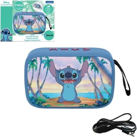 Altoparlante Bluetooth portatile Stitch con finitura in tessuto (1/5)