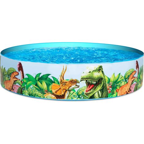 Bestway Planschbecken 183x38cm Dinosaurier Swimmingpool Schwimmbecken Kinder