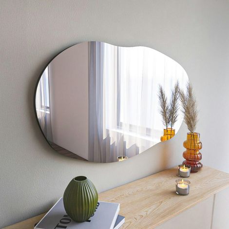 Miroir design organique forme libre 89 cm - mural CODY (1/5)