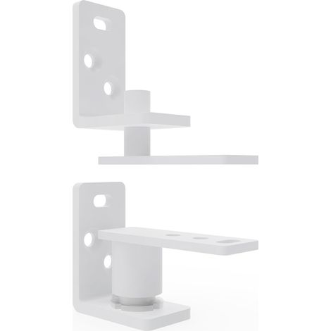 Charnière à battant avec gravité pour porte de café Blanc 1 Paquet (1/5)