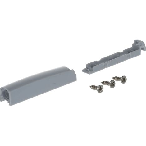 Adattatore di montaggio esterno per paraurti NK50/NK55, grigio + viti di montaggio (1/4)