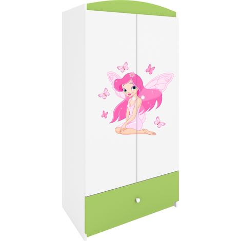 Armoire enfant avec tiroir vert – BABYDREAMS (1/5)