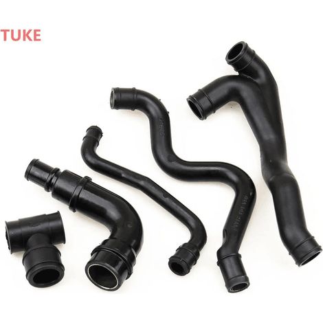 Kit de tuyau de ventilation de carter compatible avec Audi A3 8L/A4 B6/A6 C5, VW - Réf. 058133784AF (1/3)