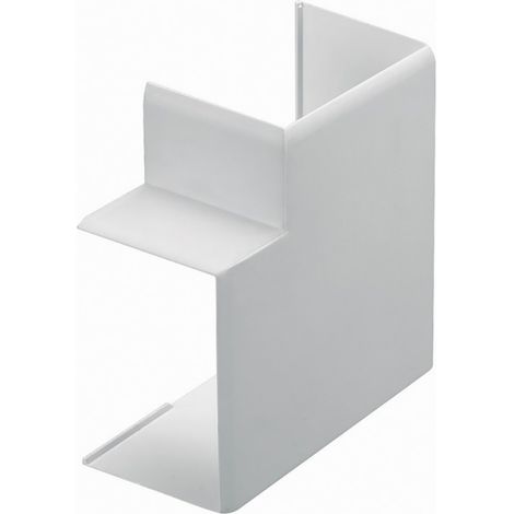 angle plat - viadis - 25 x 25 - blanc artic - planet wattohm 16263