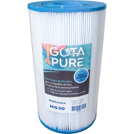 Filtre HS30 pour spa Hotspring Tri X filter 73178, Pleatco PWK30 / Unicel C-6430 / Darlly 60301 / 31489 / 60304 / 0969601
