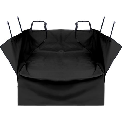 Tapis de protection pour coffre de voiture pour animaux de compagnie, revêtement de coffre antidérapant, coussin de protection (186 x 172 cm) (1/5)