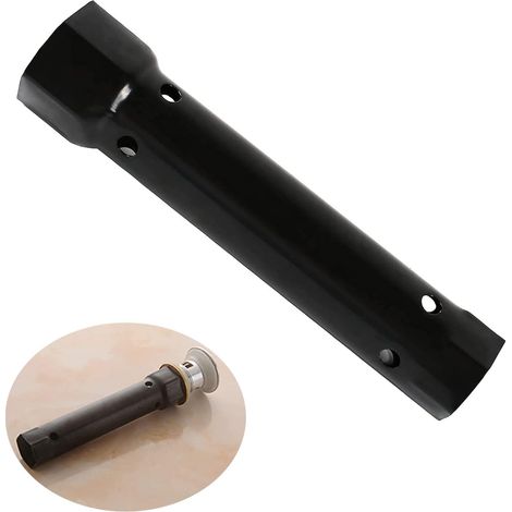Clés à tube pour robinets, clés à tube classique, clé pour tuyau de robinet, pour robinet de cuisine et salle de bain, outils d'installation et de réparation (1/5)