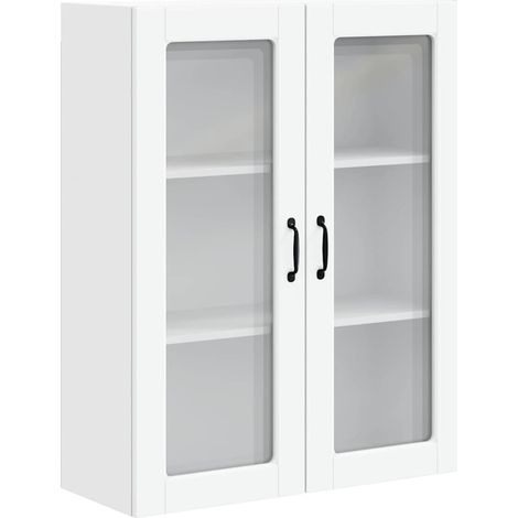 Meuble Haut De Cuisine - Armoire de cuisine avec stockage Blanc 80 x 31 x 100 cm fr31703 (1/5)