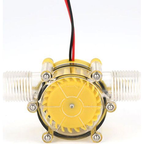 DC 5V 12V 80V Mikro-Wasserkraftgenerator Wasserhahnpumpe Licht DIY Wasserdurchfluss Edelstahl Hydraulische Mini-Turbine Hohe Leistung Hotel Haushalt 1 Stück (12V)