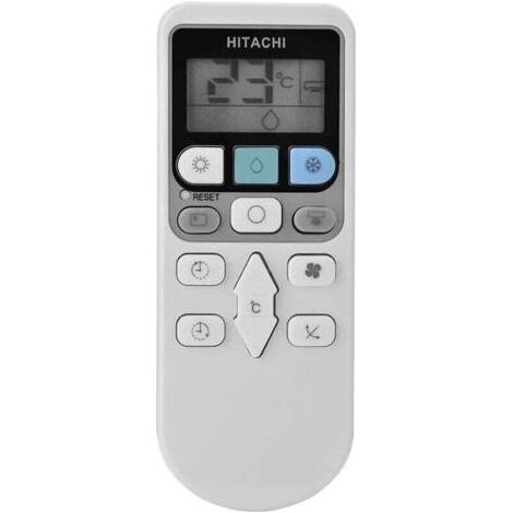 Télécommande de climatiseur Hitachi, télécommande de climatiseur de remplacement universelle RAR-3V2, remplacez la télécommande Hitachi crea (1/4)