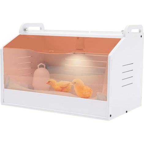 Boîte d'élevage Boîte à couvain Boîte d'élevage de poussins lampe chauffante Lampe Chauffante Poussin avec Thermostat, Lampe Chauffante Animaux 18.9811.811.8 pouces Excellente conception