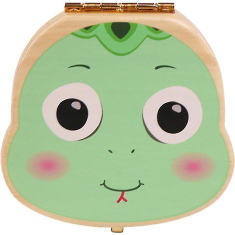 Boîte de rangement en plastique pour dents de lait (1/3)