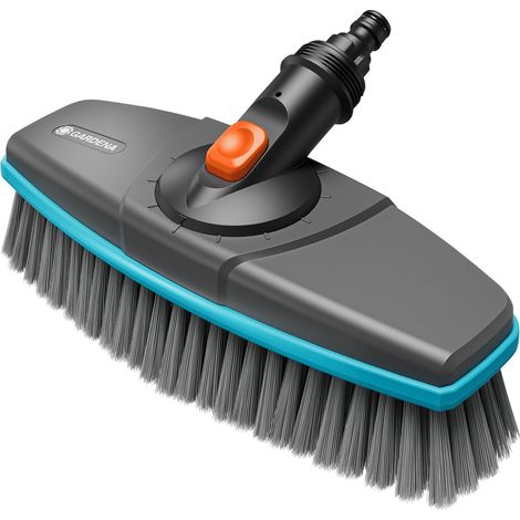 GARDENA Brosse à manche souple Cleansystem. Grandes surfaces sensibles. (18810-20)