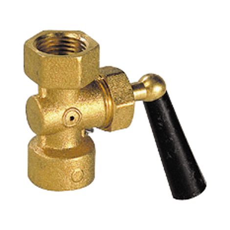 Robinet porte-manomètre à décompression - femelle femelle 3/8" (12/17) - Sferaco