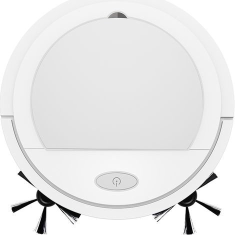 Aspirateur Robot Rechargeable Aspirateur Robot Induction Automatique Intelligent 1pc Blanc Pur