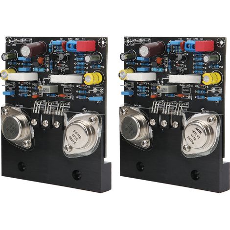 2 Stück Audio-Leistungsverstärkerplatine (PCB) Zweikanal-Elektronikkomponenten IRF240 IRF9240 (1/5)
