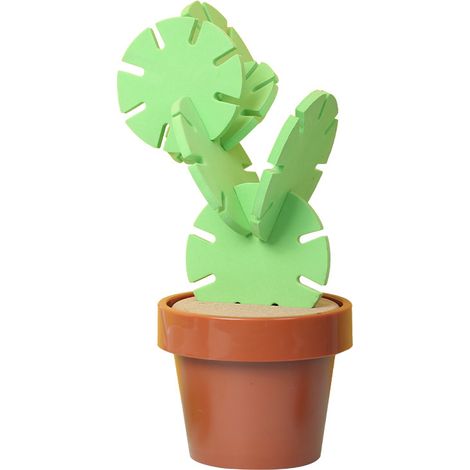 Sous-verre - Forme Cactus - En EVA Haute Qualité - Antidérapant - Pour Table À Manger Bureau - Lot De 6 (1/5)