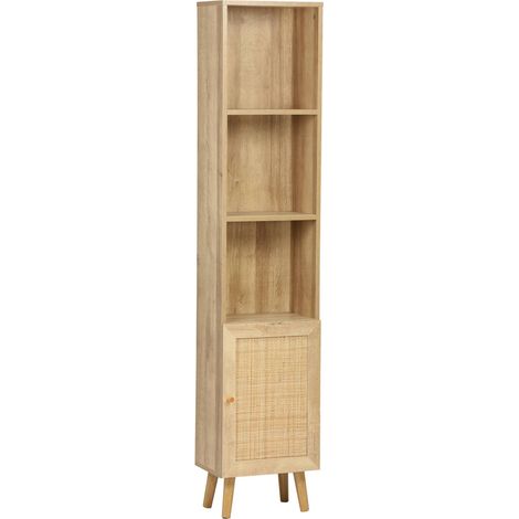 Bathroom storage column, Boheme, Natural, 35x25x167 cm (1/5)