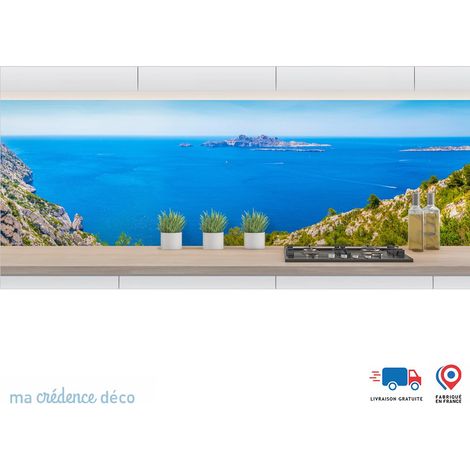 Crédence : Calanque de Cassis - Alu composite - 120 - 60 (1/3)