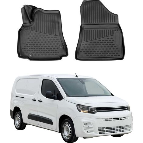 OMAC Tapis de sol pour Peugeot Partner Tepee 2018-2025 sur mesure en caoutchouc