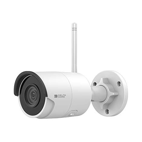 Delta Dore – Caméra de sécurité WIFI extérieure – Full HD – Détection de mouvement jusqu'à 30m – Installation rapide – Enregistrement continu
