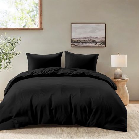 Housse de Couette 220x240 + 2 Taies Oreiller 50x70cm (1/5)