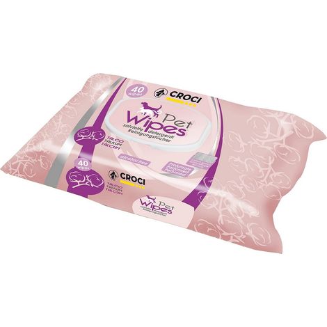Toallitas Húmedas para Mascotas GILLS XL 40 uds 30 x 20 cm (1/3)