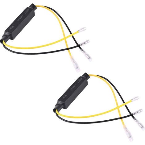 Keenso 2er-Pack 21W Lastwiderstände für Motorrad-LED-Blinker, Fehlerkorrekturzubehör (1/5)
