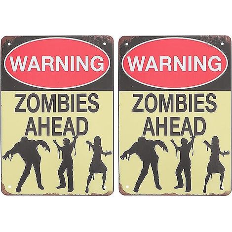 Lot de 2 panneaux décoratifs pour Halloween