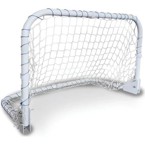 Porta da Calcio Pieghevole 92x56x50 cm Salvaspazio Acciaio Impermeabile