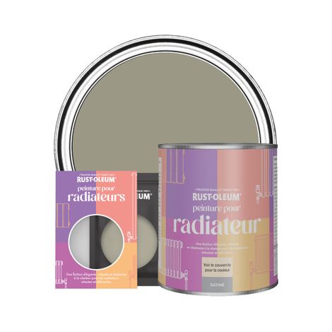 Peinture pour Radiateur, Finition Satinée - Racine (1/2)