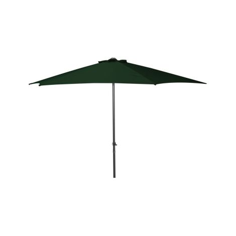 ALU-MARKTSCHIRM, POLYESTER GRÜN, Ø 300CM