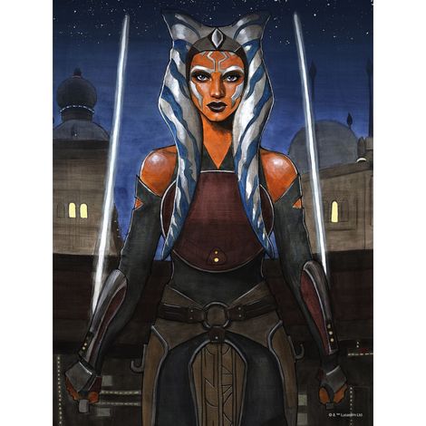 Poster d'Art - Ahsoka - 30 x 40 cm (1/3)