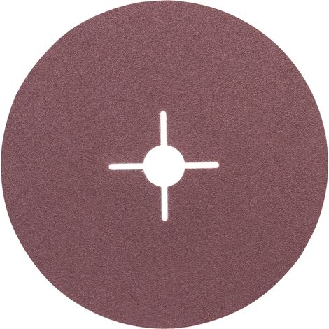 Bosch 2608605488 Disco de lija de fibra R444 Expert for Metal Dm 180mm G100 50 uds (1/2)