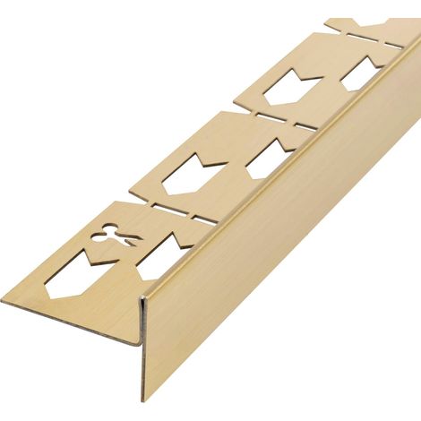 Shower tray skirting panel 120cm Brush Gold