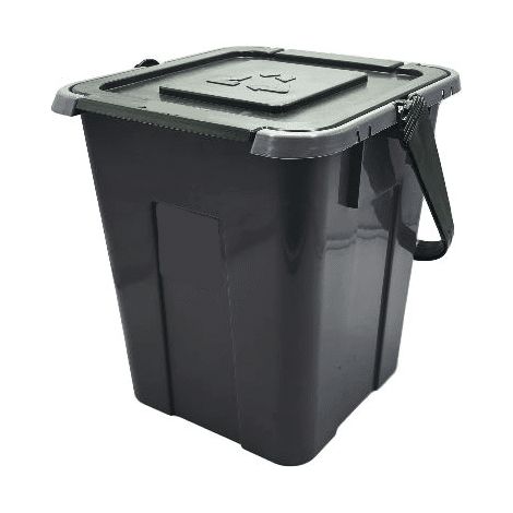 Bidone bidoncino pattumiera plastica raccolta differenziata rifiuti verde 20 lt 079du