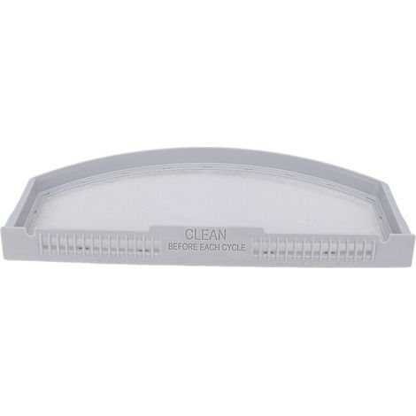 WE03X23881 ABS stainless steel replacement lint filter for tumble dryers, compatible with GTD65GBSJ3WS, GTD65EBSJ2WS, GTD75ECPL1DG, and GTD42EASJ0WW models. (1/5)