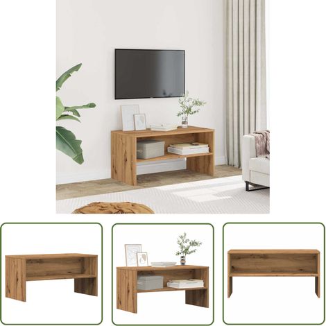 vidaXL TV-Schrank Artisan-Eiche 80x40x40 cm Holzwerkstoff (1/5)