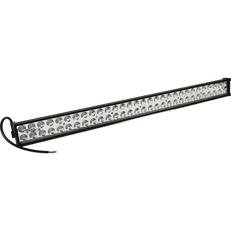 Barre LED Double Rangée 9-36V IP67 Étanche Dual Row Phare de Travail Tout Terrain pour Véhicules 4x4, Puissant Projecteur Extérieur (1/5)