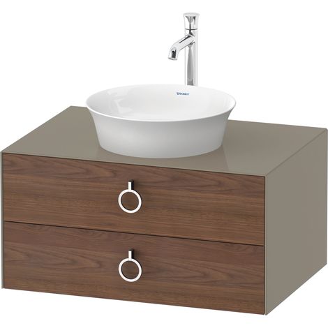 Duravit Tulip blanco, mueble de baño colgado en la pared, anchura