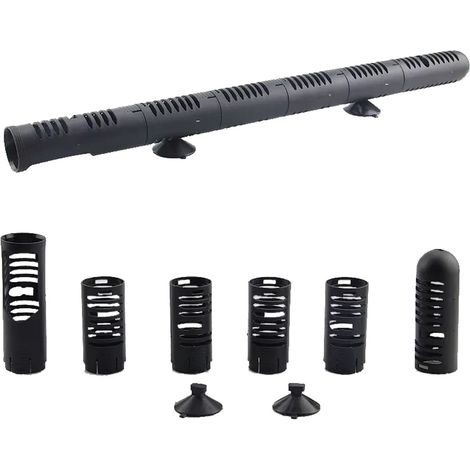 Soavoa Protection Chauffe-eau Aquarium Anti-explosion Durable Avec Ventouses Fixation Stable Pour Bac À Poissons Lot De 1 (1/4)