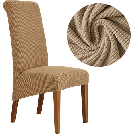 COPERTURA per SEDIA INCLINATA XXL BEIGE cammello jacquard