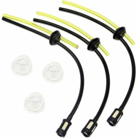 Kit filtro carburante universale Giunto tubo flessibile linea carburante per decespugliatore Tosaerba Decespugliatore Tagliasiepi Potatore (1/5)