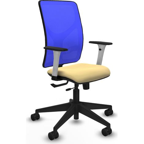Chaise piqueras y crespo Motilla blanc support lombaire ajustable (1/2)