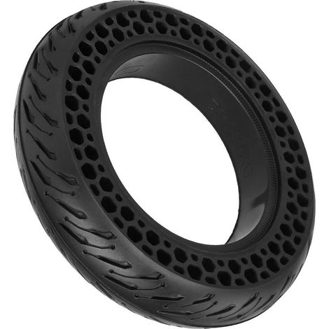 DY102.125 honeycomb tires for 10-inch electric scooters (sizes X6, X7, X8), solid tires that are puncture-proof, explosion-proof and shock-absorbing. (1/4)