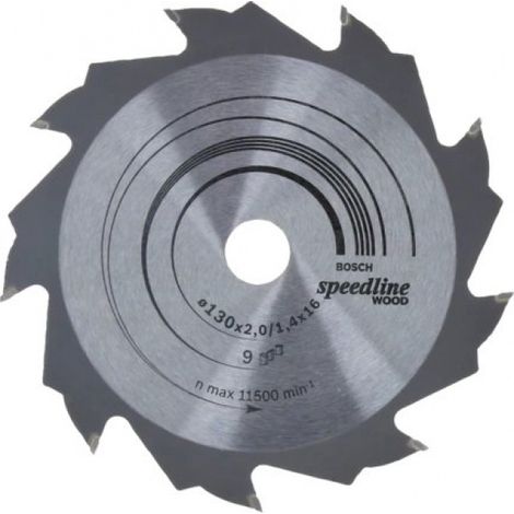 2608640774 - Lama per sega circolare Speedline Wood 130 x 16 x 2,0 mm, 9 (1/6)