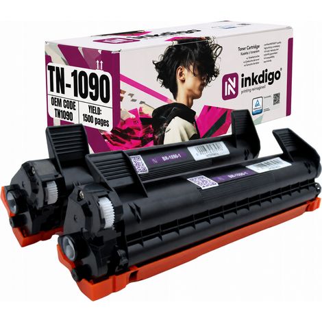 Toner Inkdigo TN1090 compatibile con Brother DCP-1622WE HL-1222WE DCP-1623WE, certificato TÜV. (1/5)